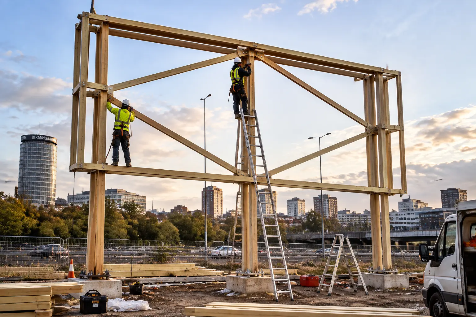 Complete billboard construction, maintenance and signage solutions across the UK. From billboard structures and repairs to shop signs, commercial signage, printing and professional installation.